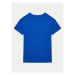 Tommy Hilfiger Tričko Logo KB0KB08671 D Modrá Regular Fit