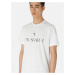 Tričko Trussardi T-Shirt Logo Cotton Jersey 30/1 Biela