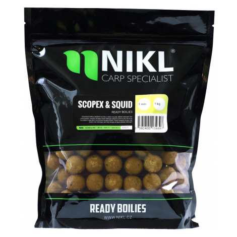 Nikl boilie ready scopex & squid - 250 g 20 mm