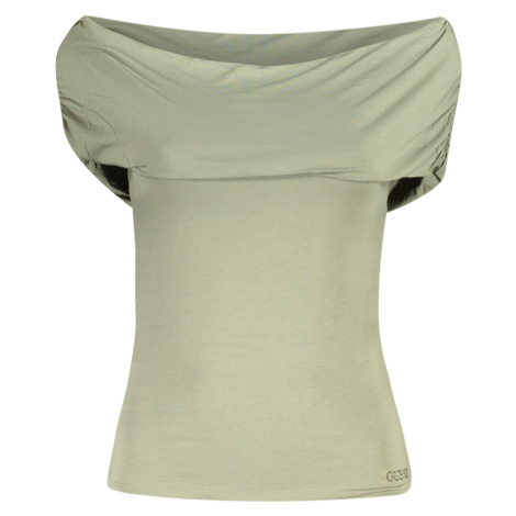 Dámske tričko GUESS JEANS zelené