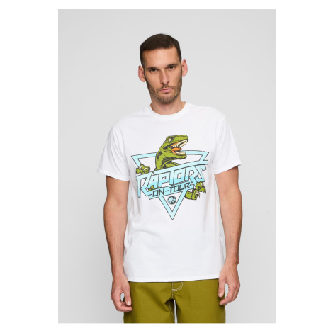 White Jurassic Park Raptors T-shirt
