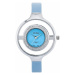 Krásne modré dámske hodinky Gino Rossi 8965A-6F1