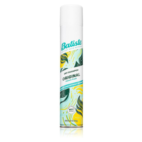 Batiste Original suchý šampón pre absorpciu prebytočného mazu a pre osvieženie vlasov