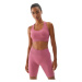 Dámska tréningová športová podprsenka 4F SPORT BRA-WAW24USBAF141-53S-DARK PINK