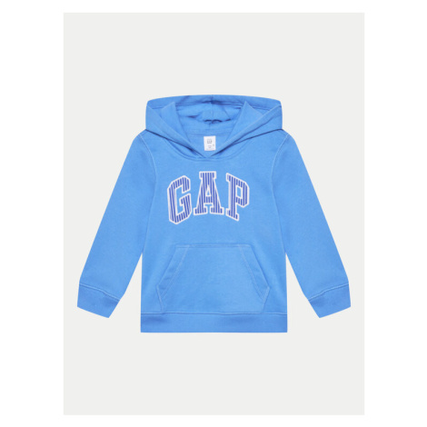 Gap Mikina 859695-00 Modrá Regular Fit