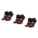 Ellesse Súprava 3 párov nízkych členkových ponožiek Melna SAAC0876 Čierna