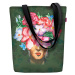 Bertoni Plátenná taška Sunny Femina Green/Multicolour 29 cm x 40 cm x 36 cm x 8 cm