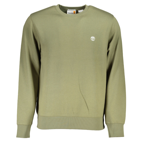 Zelená pánska mikina bez kapucne Timberland