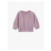 Koton Baby Girl Lilac Sweatshirt