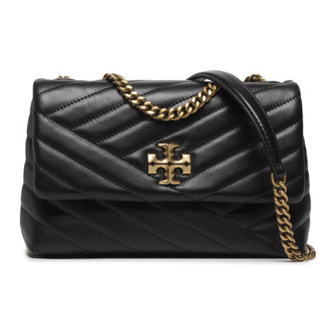 Tory Burch Kabelka Kira Chevron Small Convertible 90452 Čierna