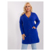 Women's cobalt cardigan plus size