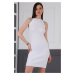 Z2012 DEWBERRY WOMEN'S DRESS-WHITE