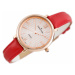 Dámske hodinky s červeným remienkom Jordan Kerr 8240L-C