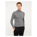 LC Waikiki High Collar Long Sleeve Men's Knitwear Sweater