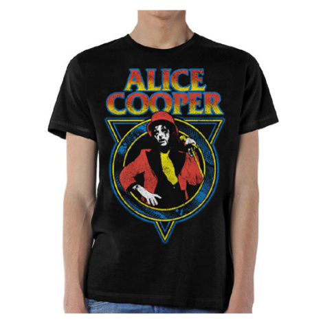 Alice Cooper tričko Snake Skin Čierna