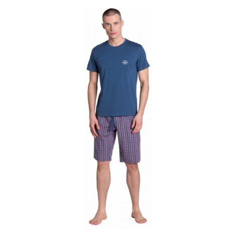 Henderson Zeroth 38364-59X tmavě modré Pánské pyžamo