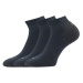 Voxx Beng Športové bambusové ponožky - 3 páry BM000004018000103704 tmavo šedá