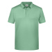 James&amp;Nicholson Pánska polokošeľa JN8010 Jade Green