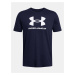 Tmavomodré tričko Under Armour UA SPORTSTYLE LOGO UPDATE SS