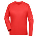 James & Nicholson Dámske funkčné tričko s dlhým rukávom JN521 - Jasno červená