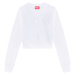 Mikina Diesel F-Slimmy-Od Sweat-Shirt Bright White