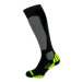 Lyžiarske podkolienky (ponožky) BLIZZARD Merino Racing ski socks, black yellow