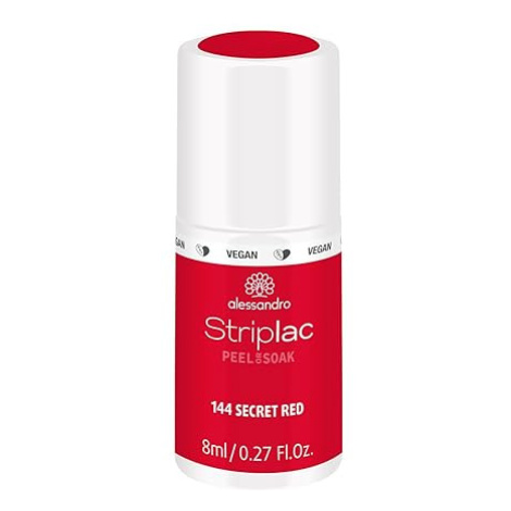 alessandro Striplac Peel or Soak Lak na nechty -144 Secret Red 8ml