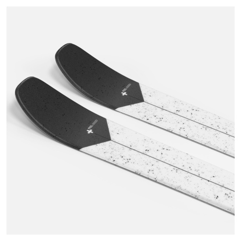 Pánske zjazdové lyže s viazaním Cross 150+ čierno-biele