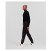 Tepláky Karl Lagerfeld Hotel Karl Pintuck Joggers Black