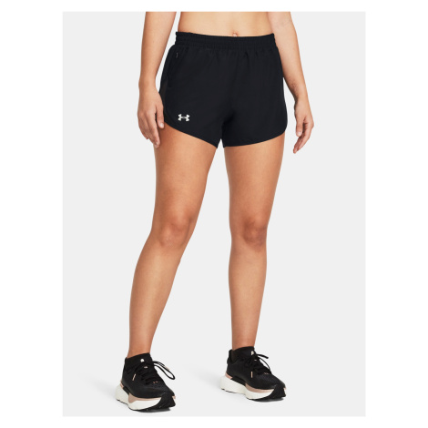 Čierne športové kraťasy Under Armour UA Fly By 3'' Shorts