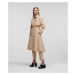 Kabát Karl Lagerfeld Transformer Trench Coat Warm Sand