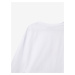 Biele dievčenské tričko Desigual Alba