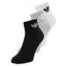 ADIDAS ORIGINALS Ponožky  sivá melírovaná / čierna / biela