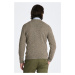 SVETER GANT WOOL NEPS C-NECK DARK GREY MELANGE