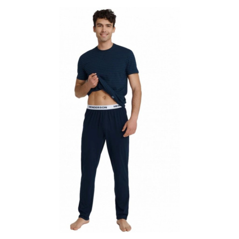 Henderson Undy 40945-59X tmavě modré Pánské pyžamo