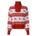 esmara® Dámsky pletený pulóver (červená)