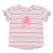 ESPRIT T-Shirt  biela / ružová / dymovo modrá / rosé
