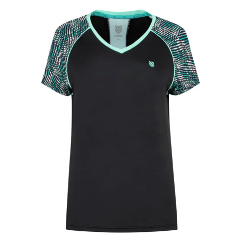 Women's T-Shirt K-Swiss Hypercourt Express Tee 2 Limo Black