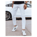 Pánske biele džínsové nohavice Dstreet UX4194