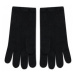 Lyle & Scott Pánske rukavice Racked Rib Gloves GL304CL Čierna