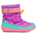 Affenzahn Snow Boot Vegan Purple/Yellow Owl zimné barefoot topánky 30 EUR