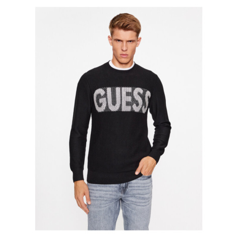 Guess Sveter M3BR50 Z38V2 Čierna Regular Fit