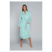 Women's Morena Long Sleeve Bathrobe - Mint