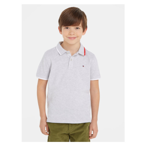 Tommy Hilfiger Polokošeľa KB0KB08534 Sivá Regular Fit