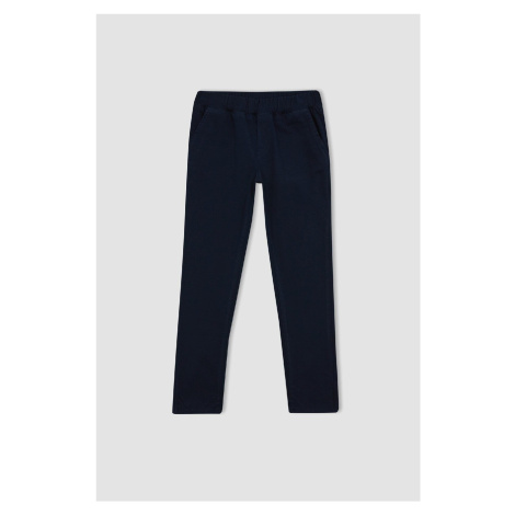 DEFACTO Boy Gray Gabardine School Trousers