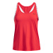 Dámske tréningové tielko UNDER ARMOUR UA Knockout Tank-RED-1351596-890