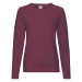 Burgundy sweatshirt classic light Fruit of the Loom