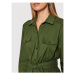 Guess Košeľové šaty Anika W1YK56 R1LU5 Zelená Regular Fit