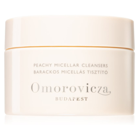 Omorovicza Hydro-Mineral Peachy Micellar Cleanser Discs odličovacie tampóny na tvár a oči s vôňo