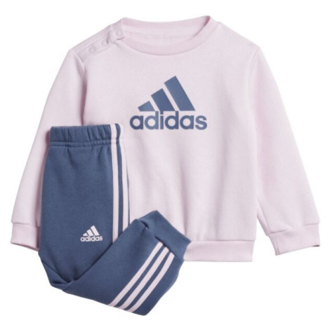 adidas BADGE OF SPORT JOGGER SET Detská tepláková súprava, ružová, veľkosť